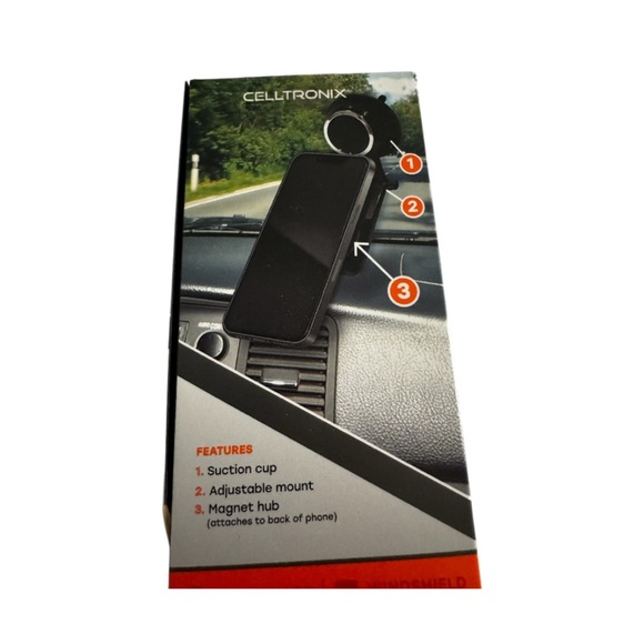 Celltronix CARGO Magnetic Windshield Dash Mount New in Box - Picture 2 of 5